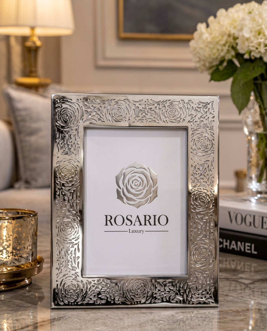 ROSARIO silver frame